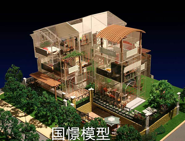 皮山县建筑模型