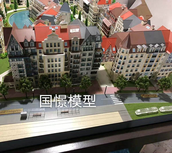 皮山县建筑模型